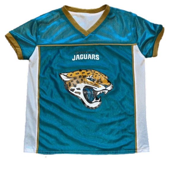 NFL Shirts & Tops Nfl Jacksonville Jaguars Medium Youth Flag